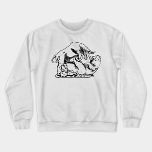 forex - bull vs bear Crewneck Sweatshirt